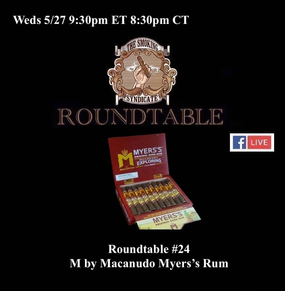 Smoking Syndicate:圓桌會議 24 – M by Macanudo Myer’s Rum