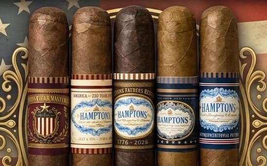 Hamptons 雪茄工廠與博物館宣佈美國250週年紀念五包供俱樂部成員