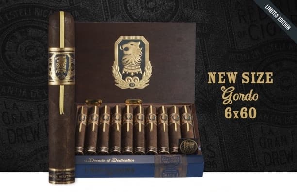 Drew Estate 宣布 Undercrown 10 Gordo 限量版