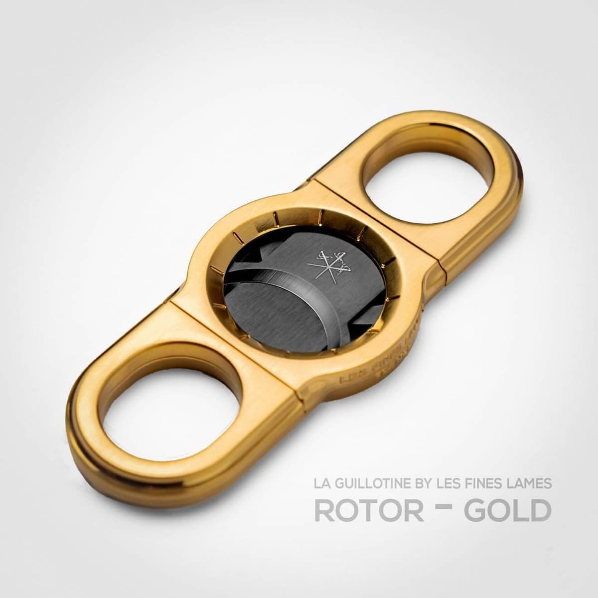 Les Fines Lames推出限量版La Guillotine Rotor金色剪刀
