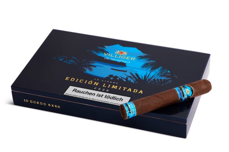 Villiger de Nicaragua Edición Limitada 2026 明天在歐洲發售
