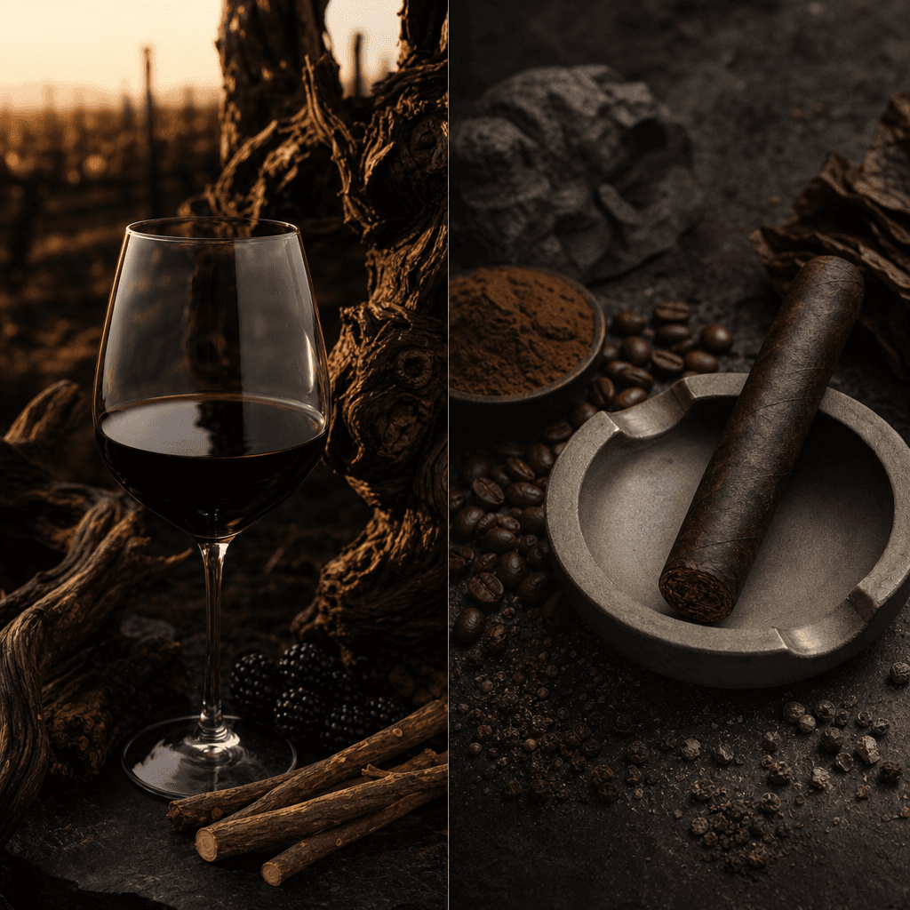 澳洲 Shiraz 紅酒指南:Barossa 老藤的黑莓與甘草,搭配 Padrón 3000 Maduro 的可可厚度