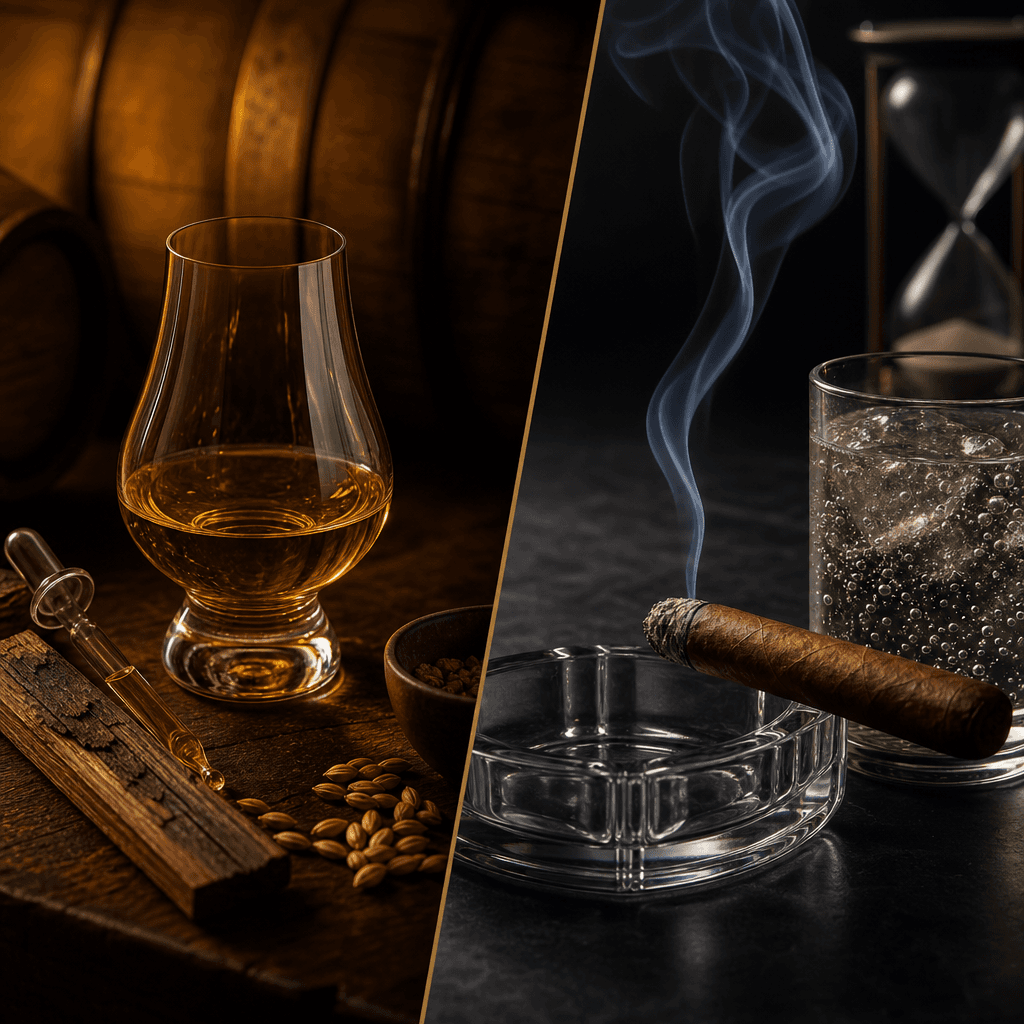 調和威士忌日常入門:親民風格的平衡藝術,搭配 H. Upmann Half Corona 的半小時儀式