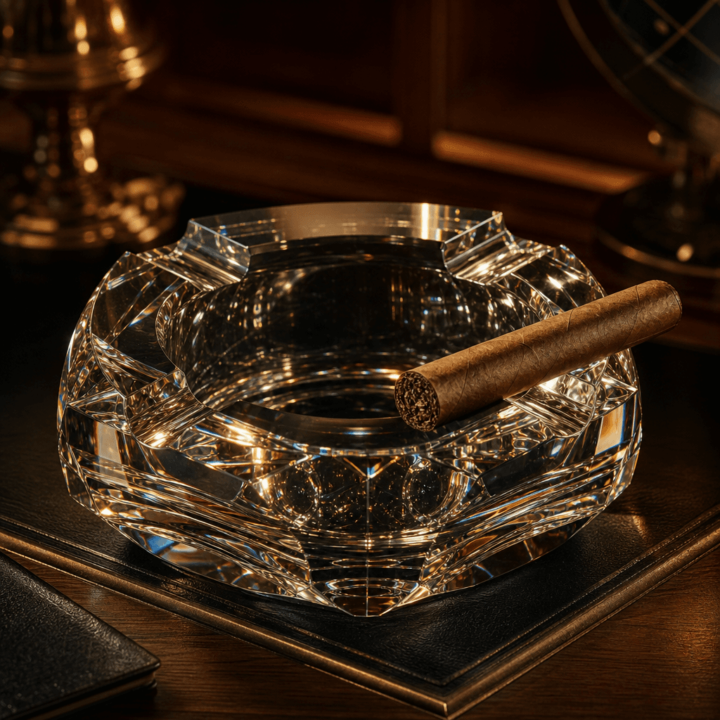 雪茄菸灰缸完整選擇深度:水晶 / Lalique / Baccarat 紳士品牌與業界廣泛流傳的書房儀式