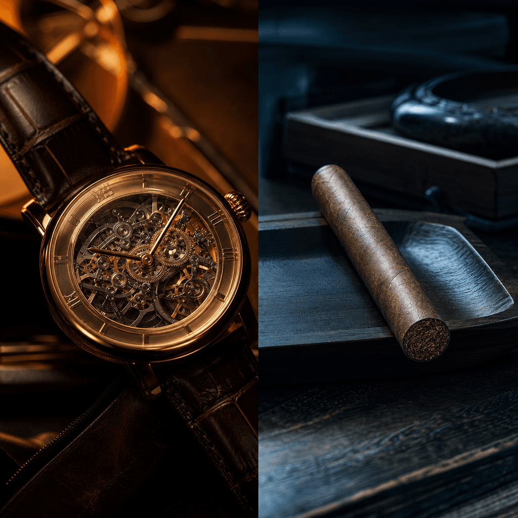 雪茄 × 高級腕錶紳士品味交叉深度:Patek Philippe / Vacheron Constantin / A. Lange & Söhne 三大製錶哲學與雪茄品味時間哲學