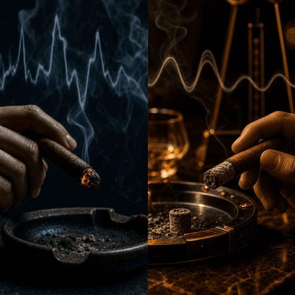 雪茄的節奏:抽吸速度與品味的關聯