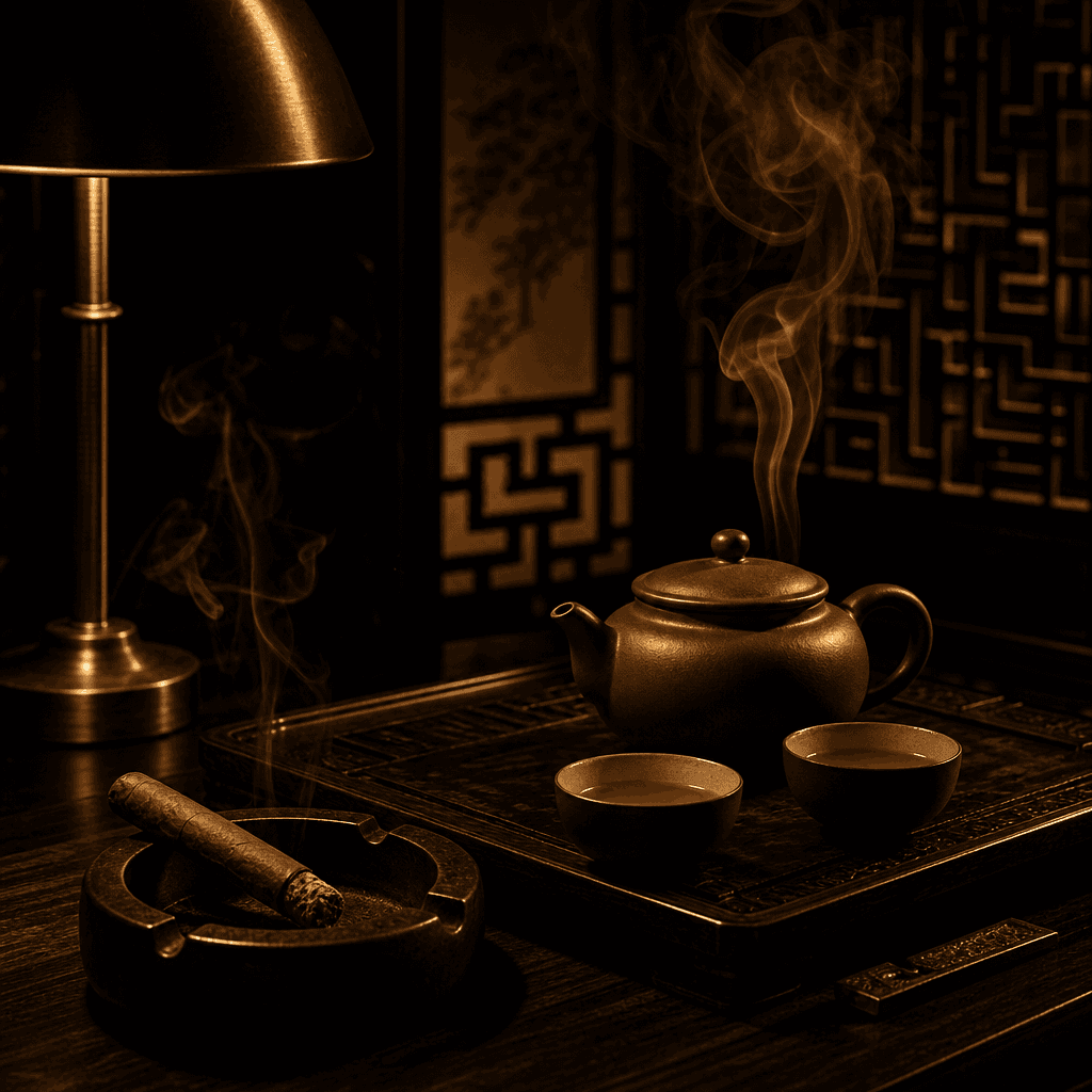雪茄配茶完整教學:烏龍、普洱、紅茶、抹茶