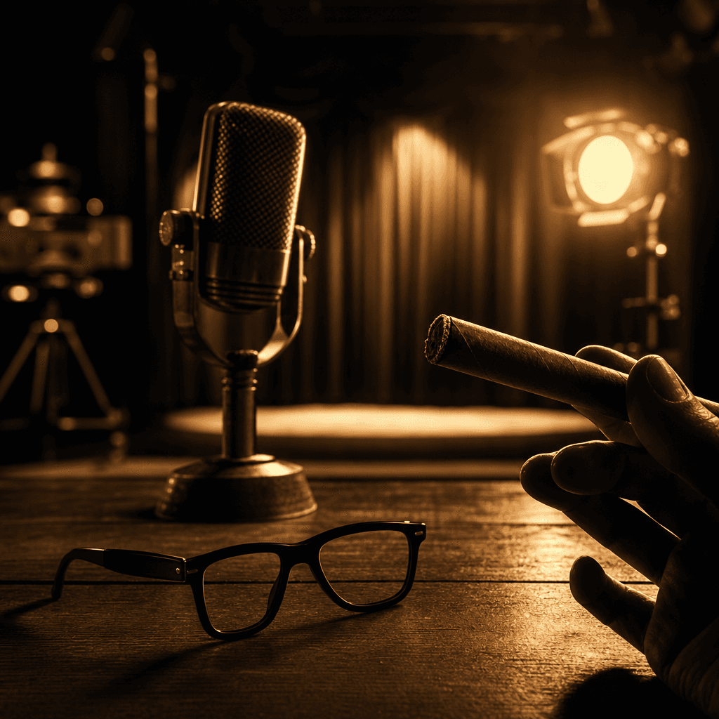 Groucho Marx 與雪茄的表演藝術:忘詞棒、即興武器,與一個喜劇天才的香煙哲學