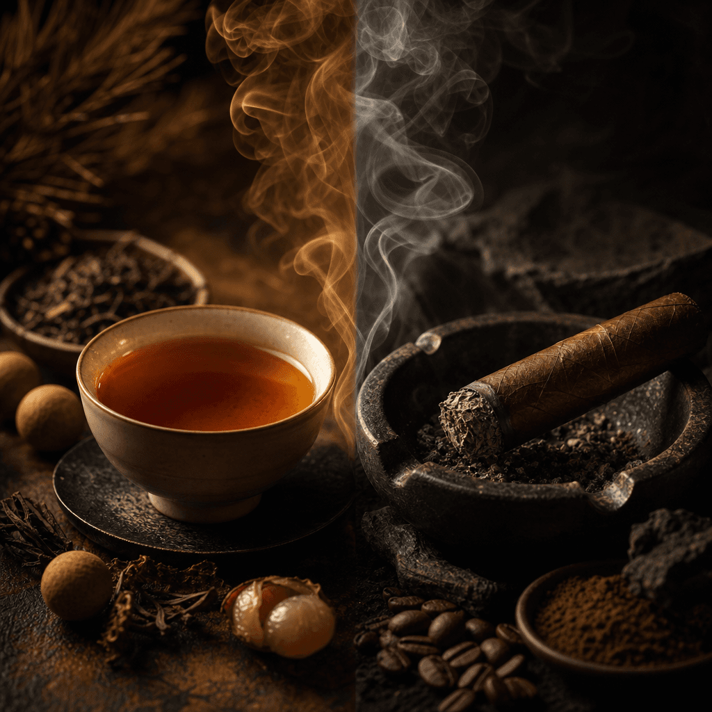 正山小種松煙香:世界紅茶鼻祖的煙燻工藝,搭配 Bolívar Royal Corona 的煙土對話