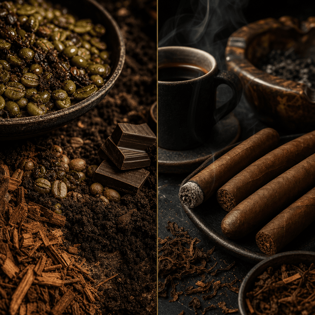 曼特寧咖啡濕剝處理法:蘇門答臘的草本厚土,搭配 Ramón Allones Specially Selected
