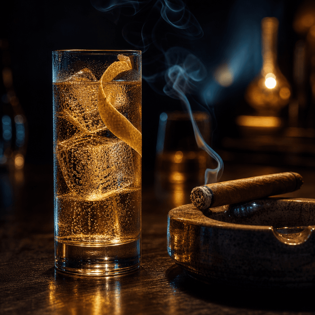 Highball 威士忌蘇打的清爽公式:氣泡與麥芽的夏夜,搭配 Por Larrañaga Petit Corona