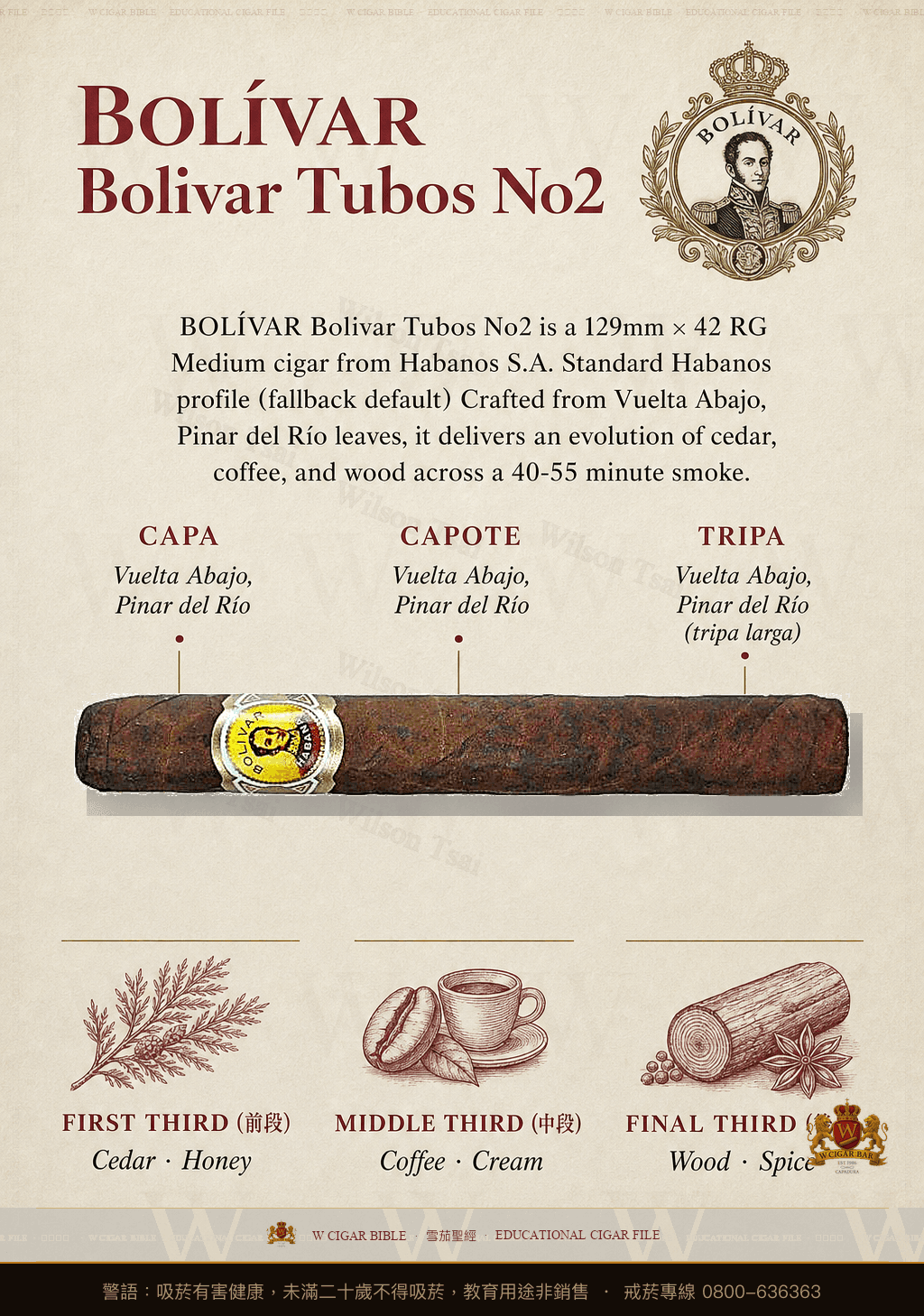 Bolívar Tubos No. 2 · 玻利瓦