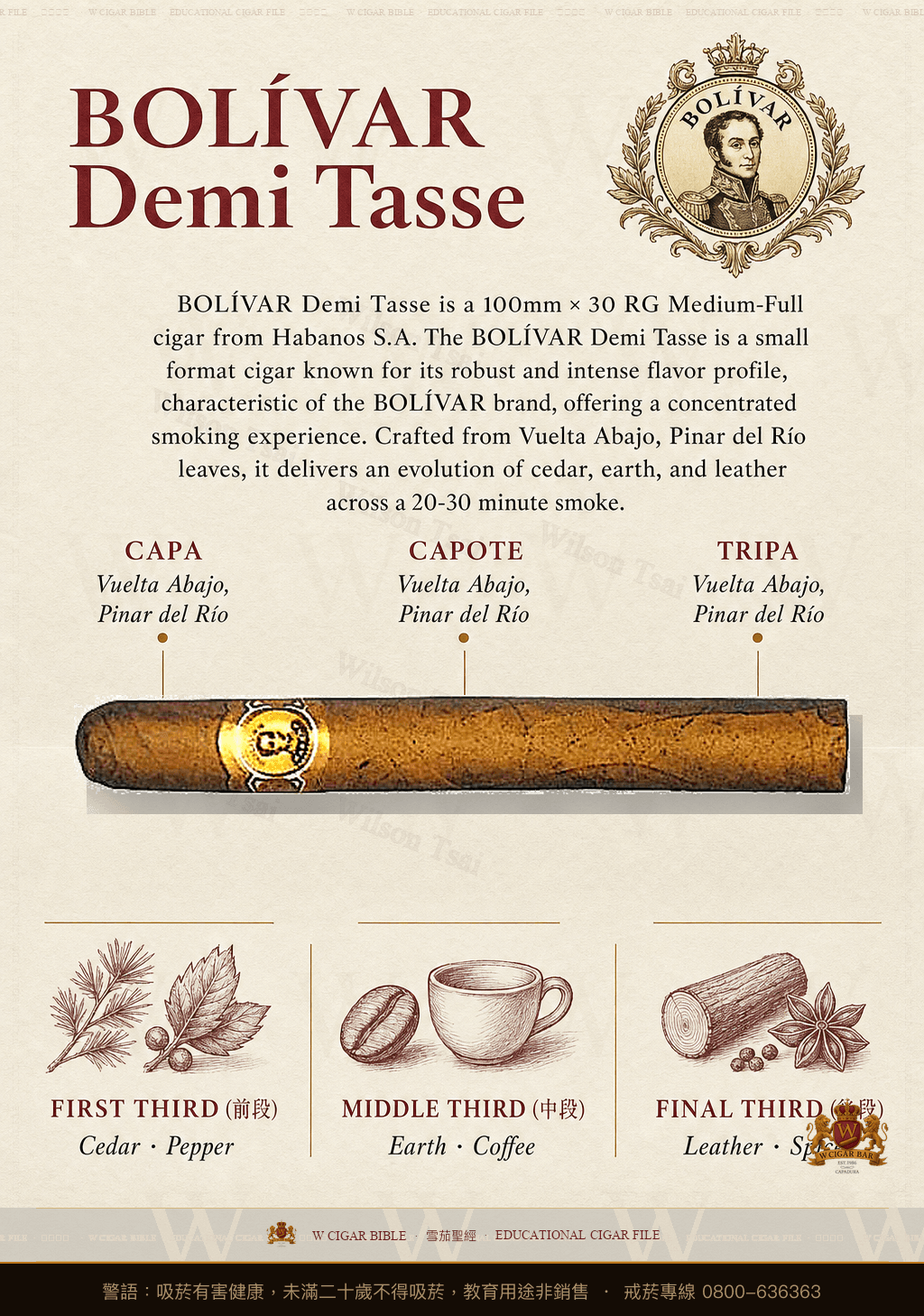 Bolívar Demi Tasse · 玻利瓦