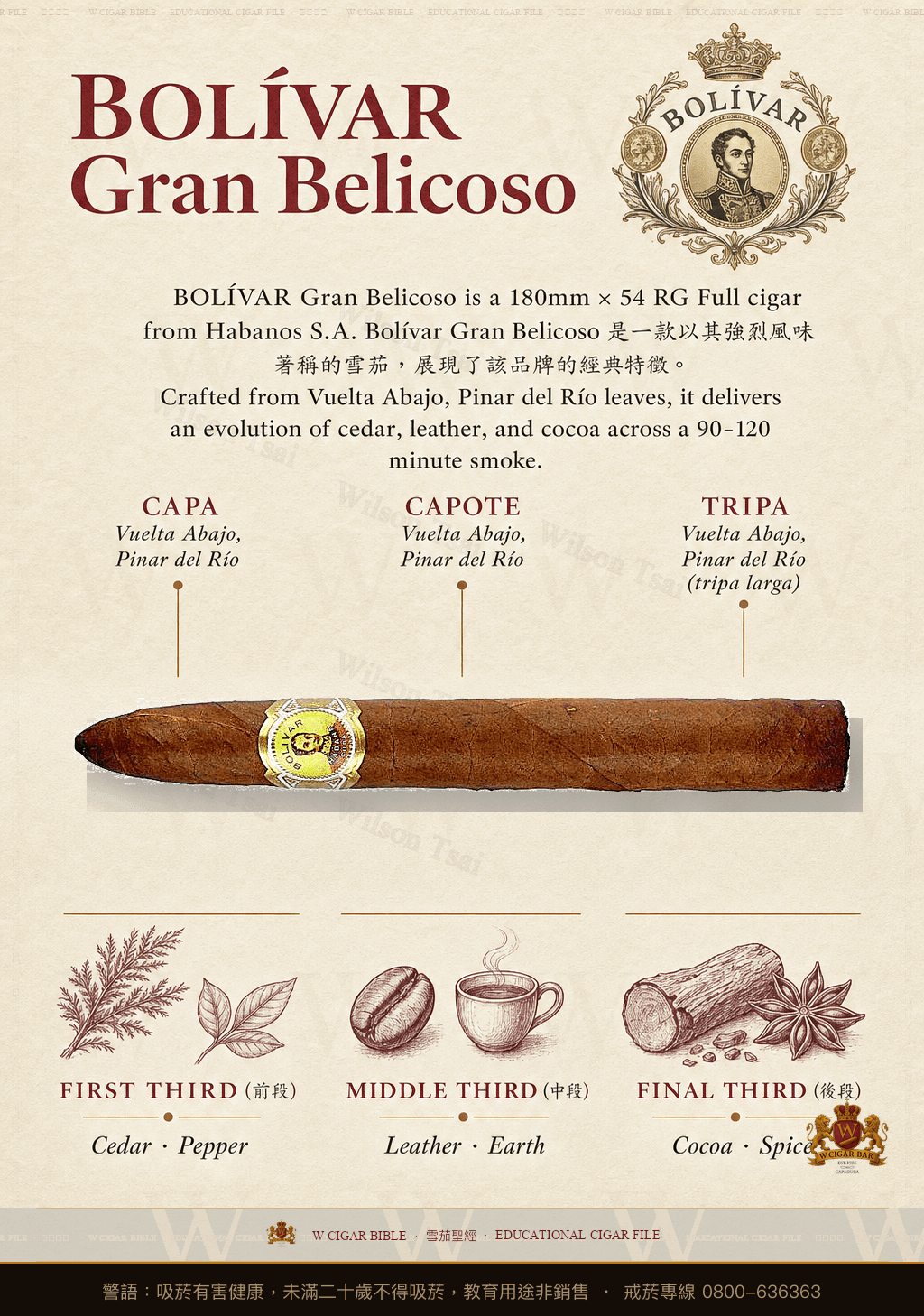 Bolívar Gran Belicoso · EL 2010 · 玻利瓦