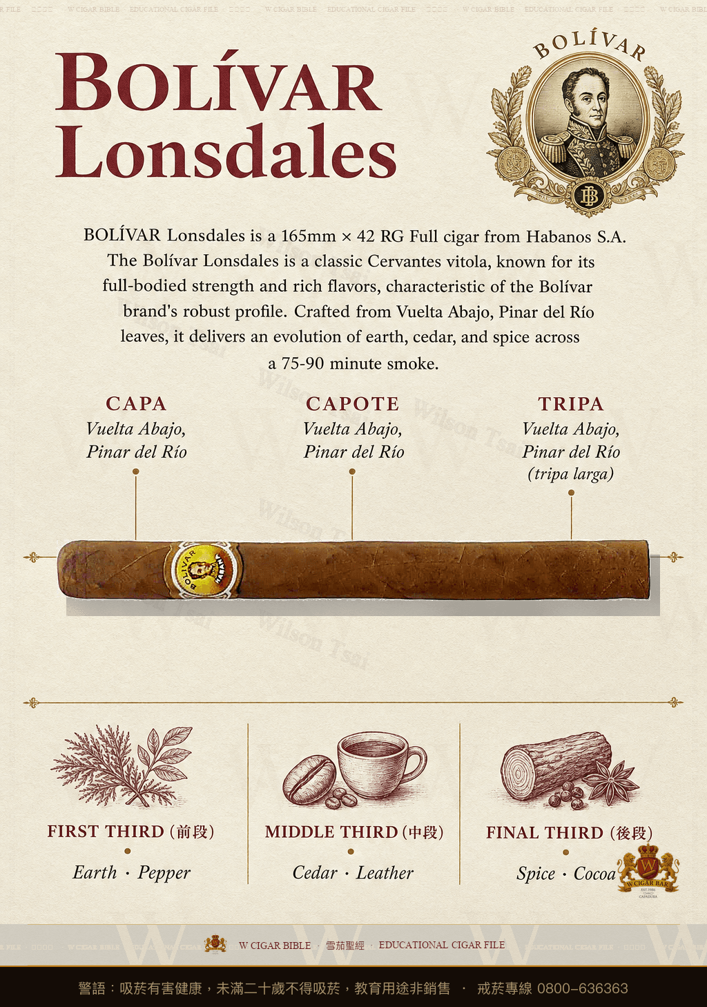 Bolívar Lonsdales · 玻利瓦