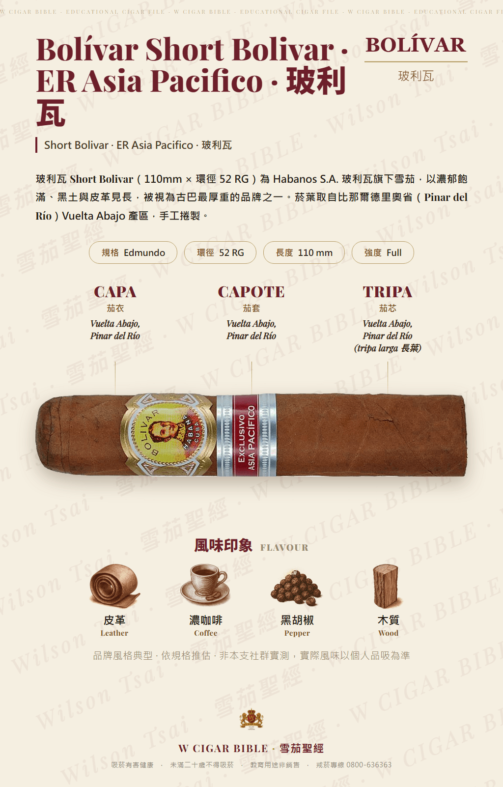 Bolívar Short Bolivar · ER Asia Pacifico · 玻利瓦