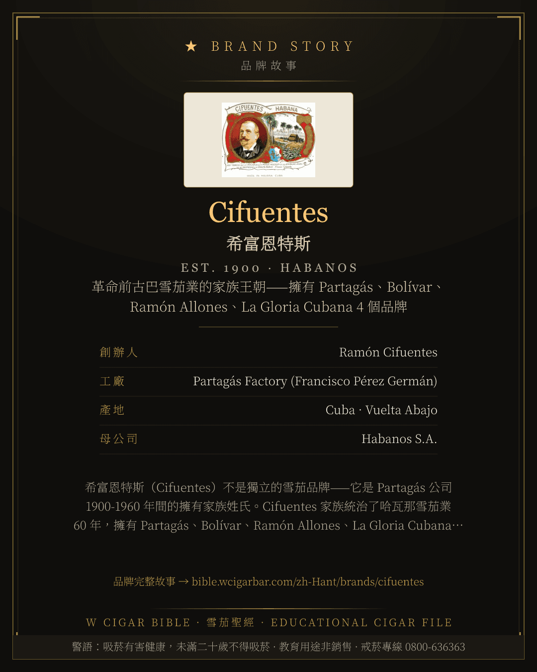 Cifuentes · 希富恩特斯 品牌故事