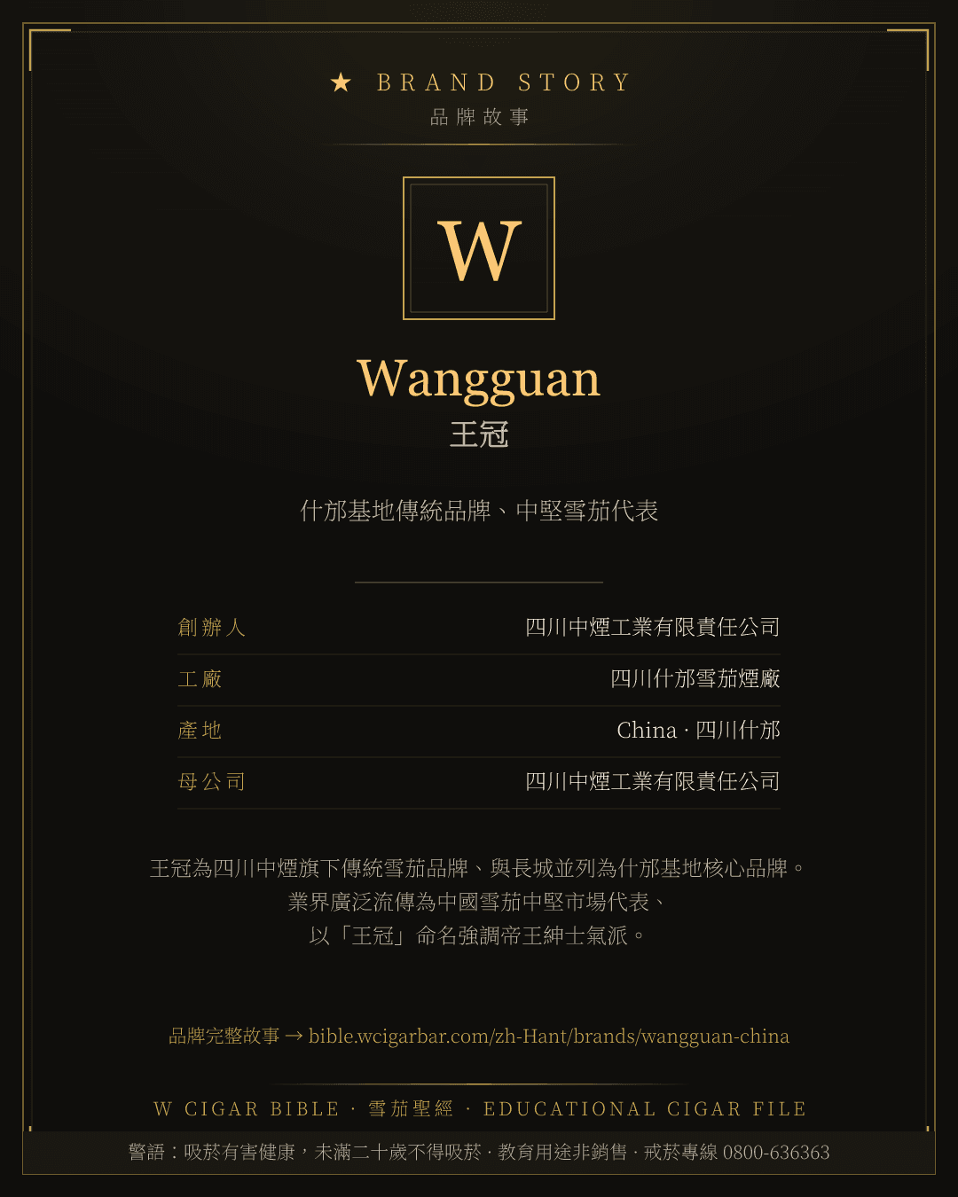 Wangguan · 王冠 品牌故事
