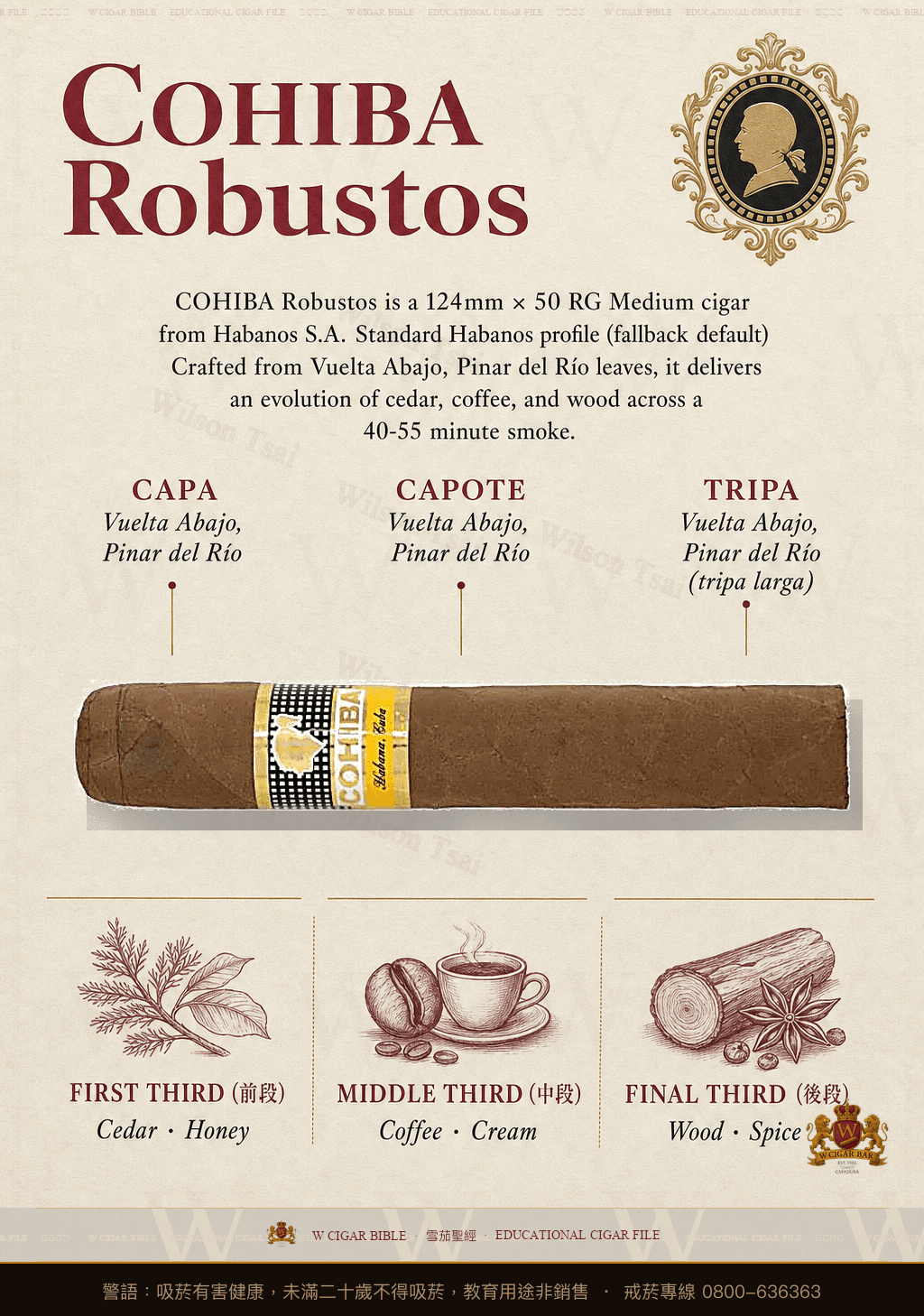 Cohiba Robustos · 高希霸