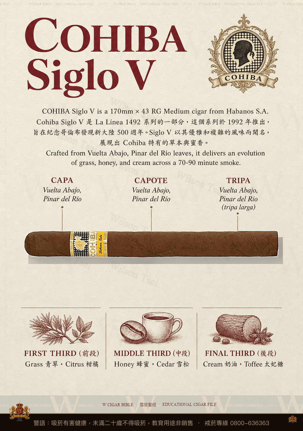 Cohiba Siglo V · 高希霸
