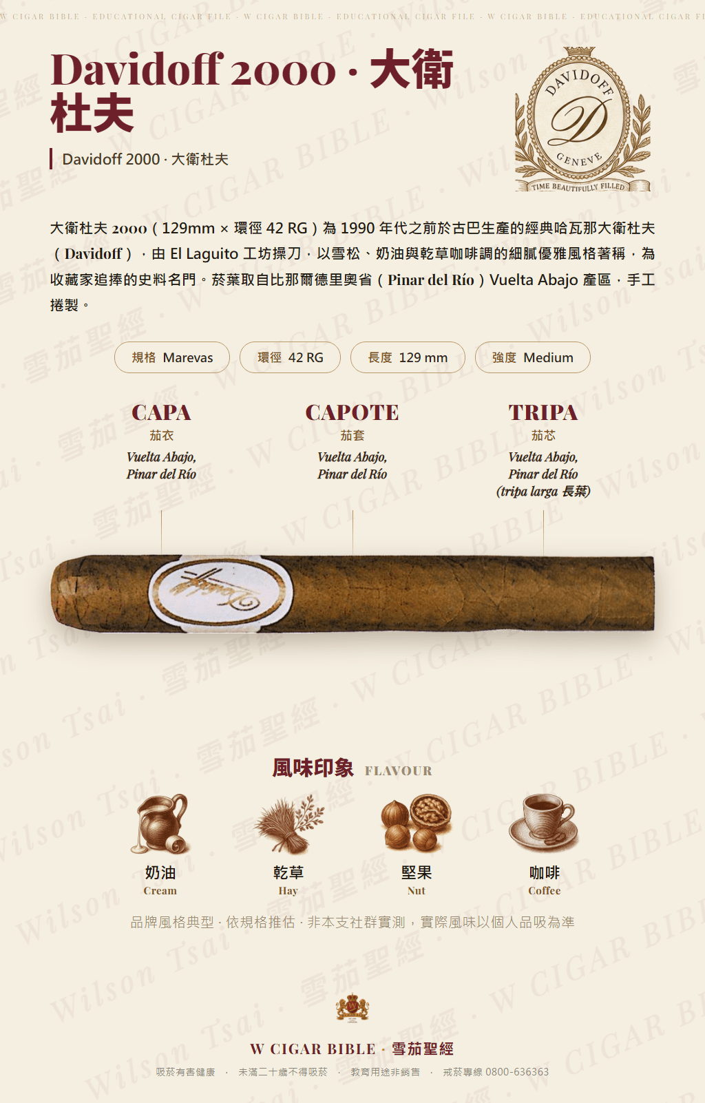 Davidoff 2000 · 大衛杜夫