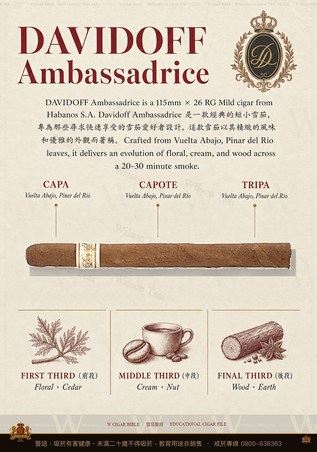 Davidoff Ambassadrice · 大衛杜夫