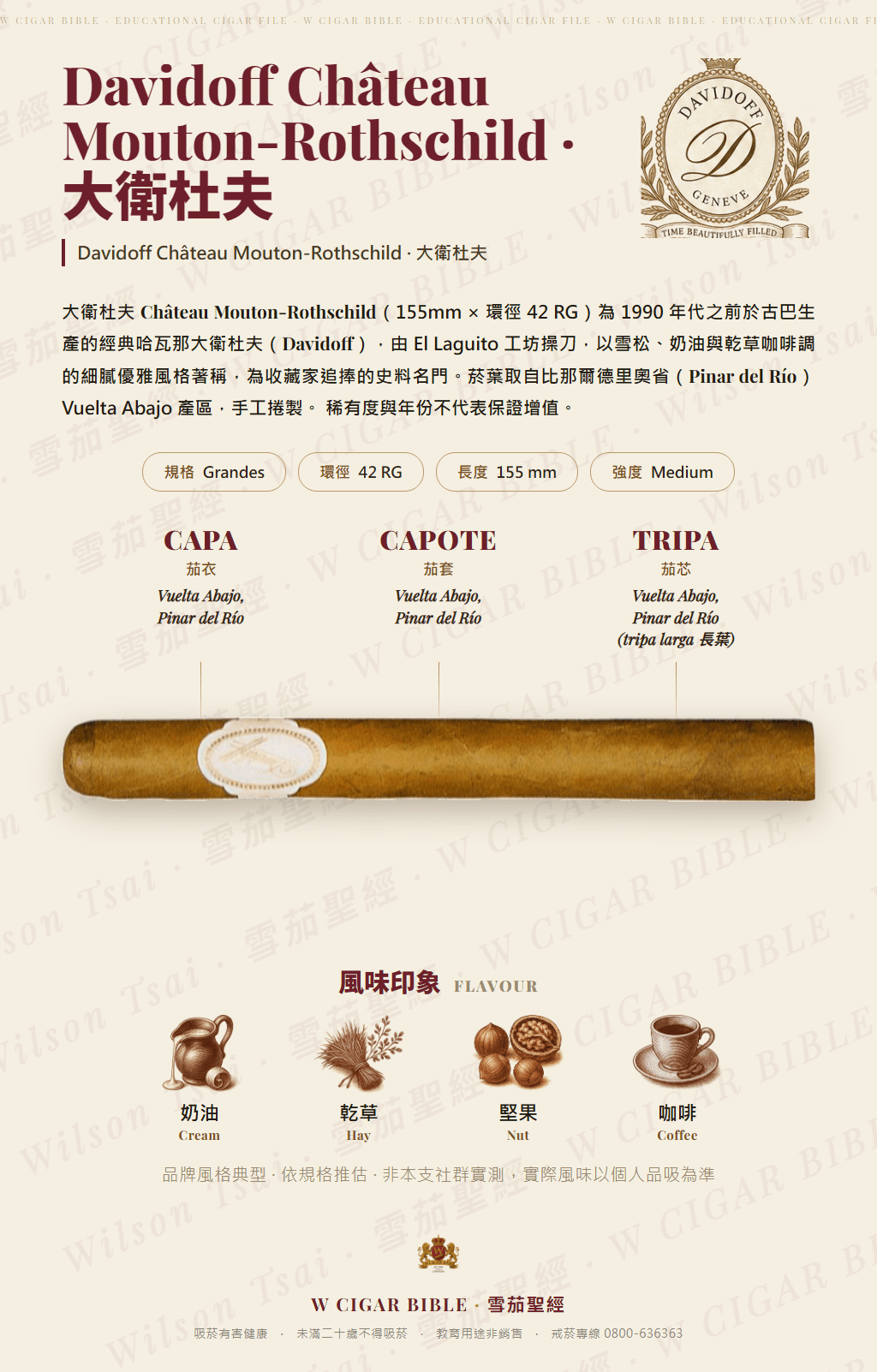 Davidoff Château Mouton-Rothschild · 大衛杜夫