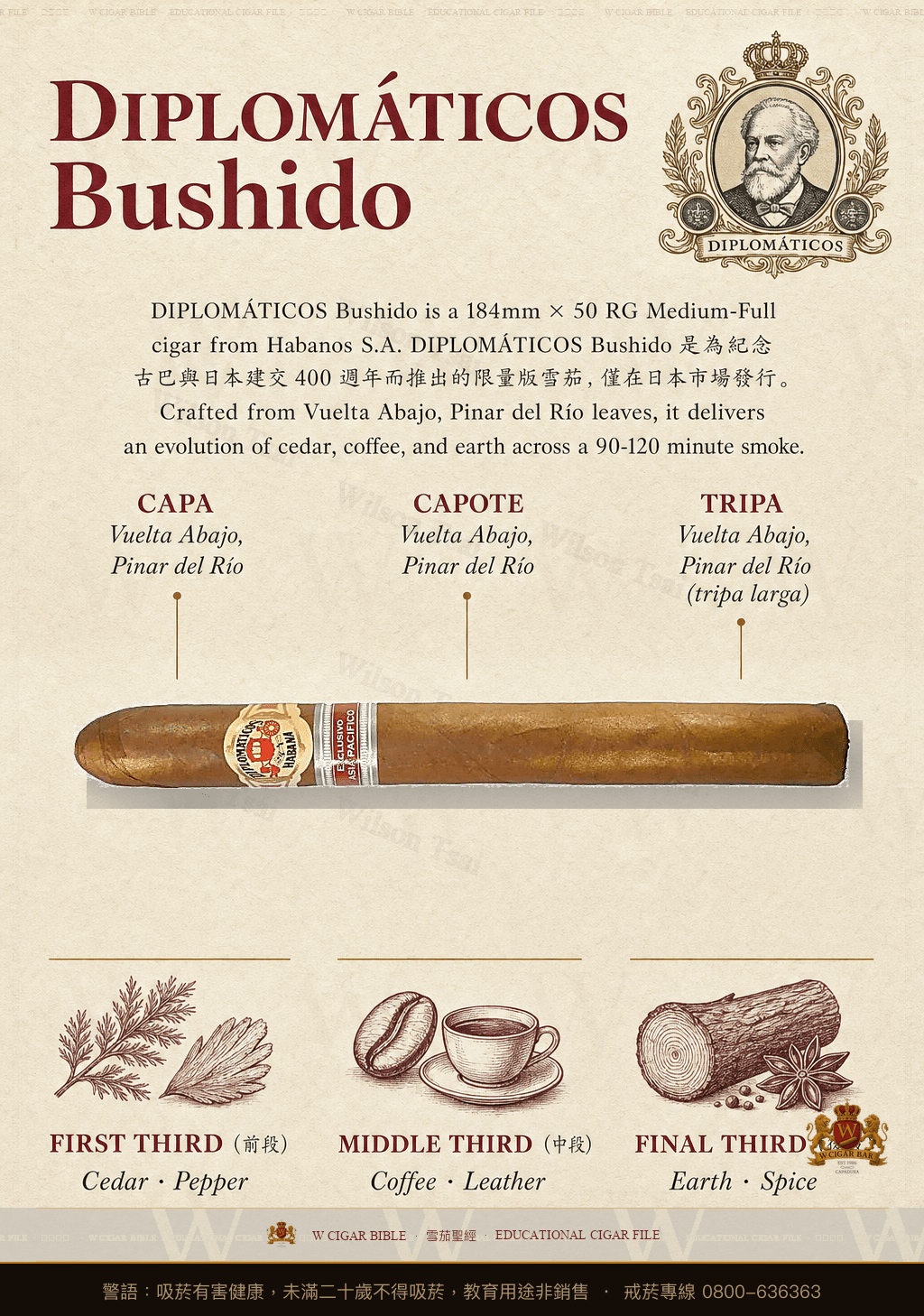 Diplomáticos Bushido · 外交官
