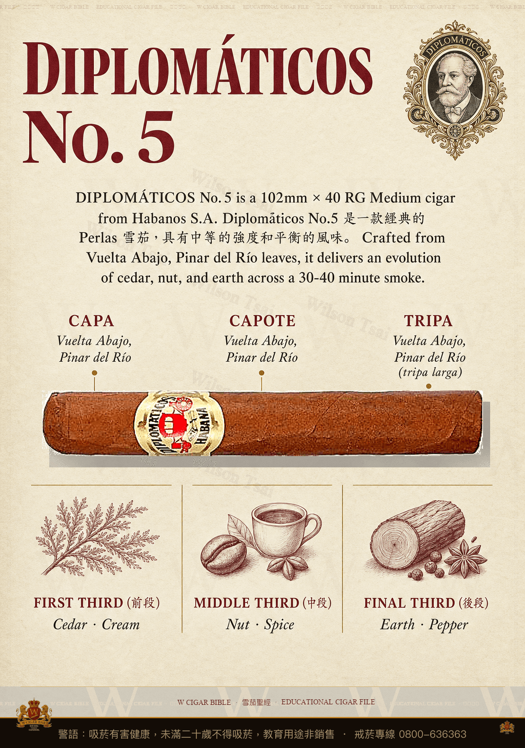 Diplomáticos No. 5 · 外交官