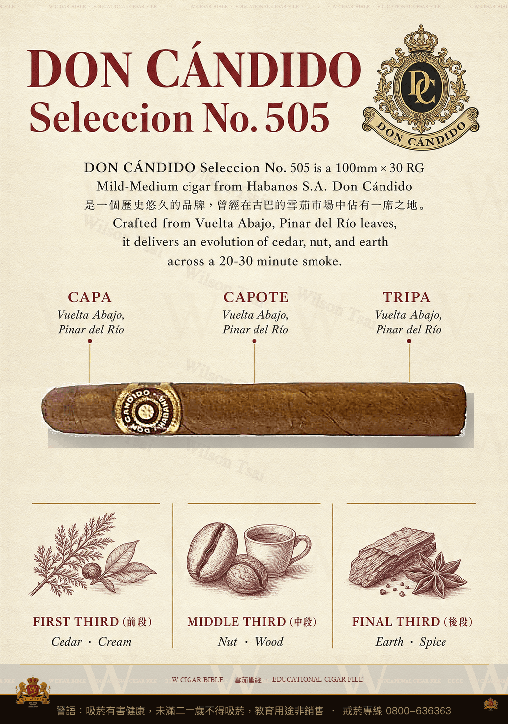 Don Cándido Seleccion No. 505 · 唐坎迪多
