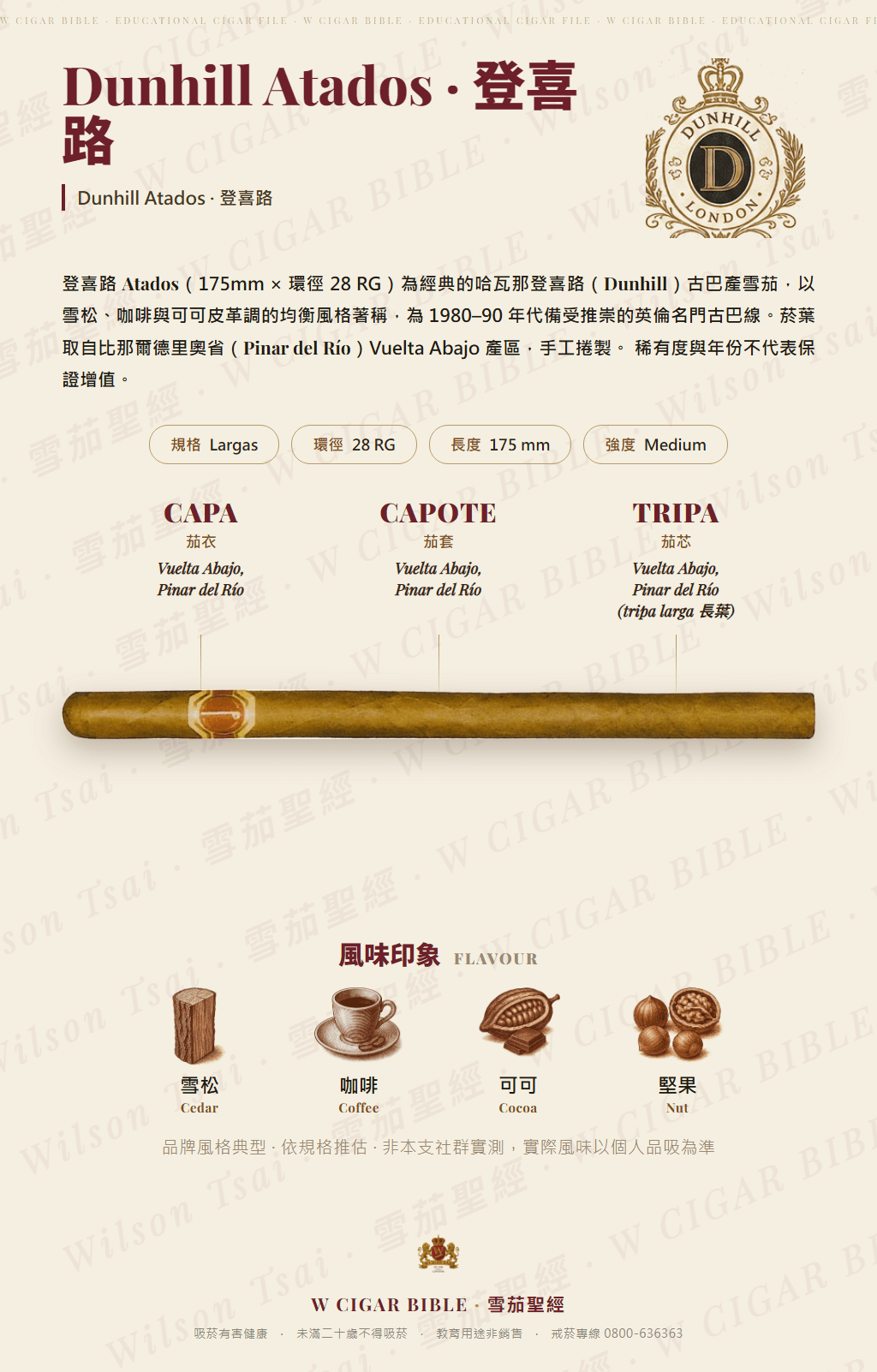 Dunhill Atados · 登喜路