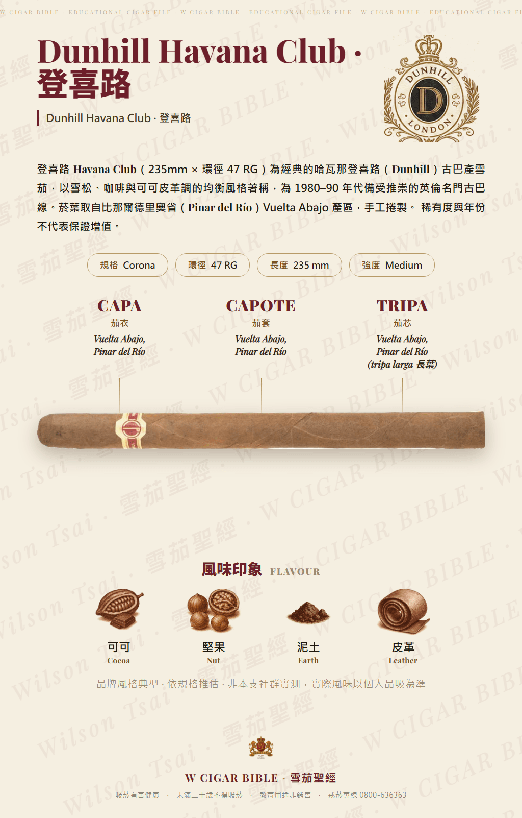 Dunhill Havana Club · 登喜路
