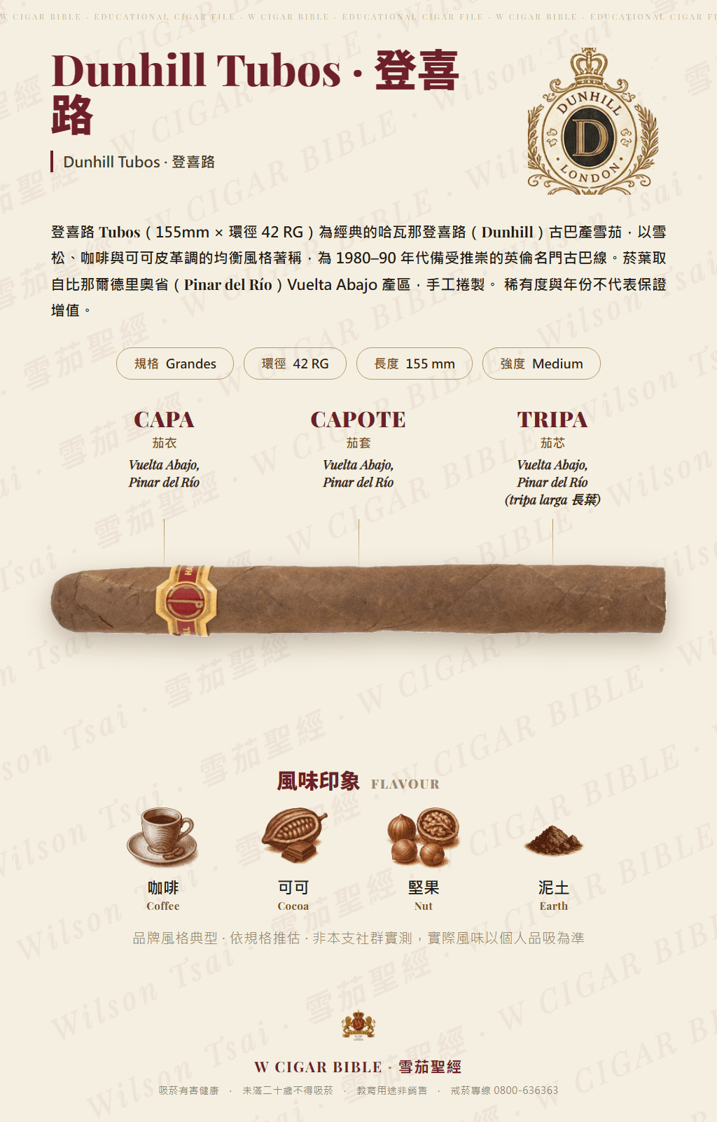 Dunhill Tubos · 登喜路