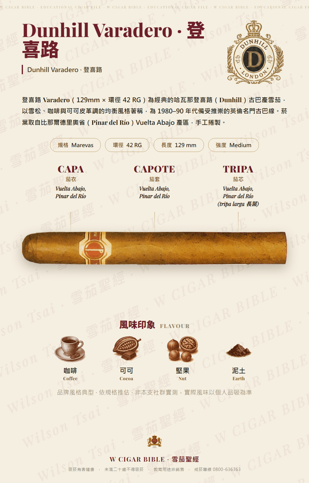 Dunhill Varadero · 登喜路