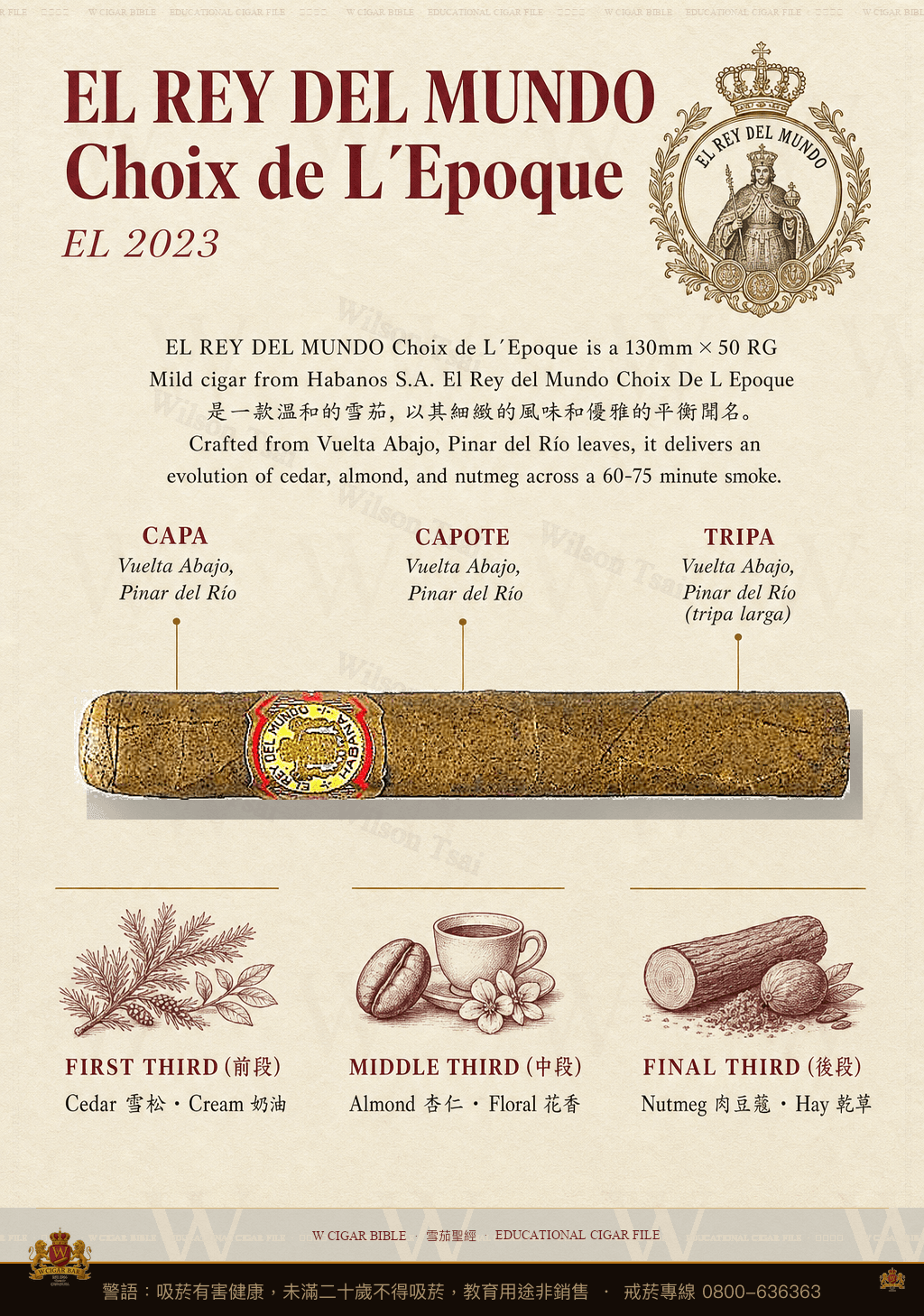 El Rey del Mundo Choix de L´Epoque · ER 英國 2009 · 世界之王