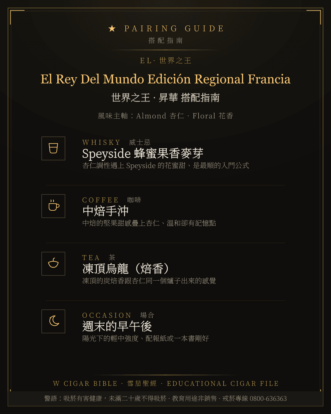 El Rey Del Mundo Edición Regional Francia 搭配指南 · 世界之王