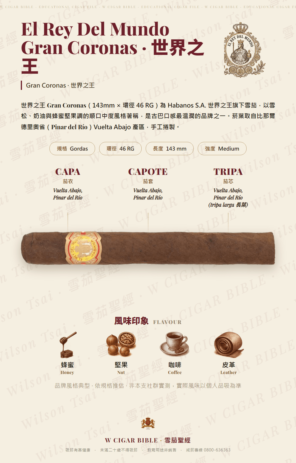 El Rey Del Mundo Gran Coronas · 世界之王