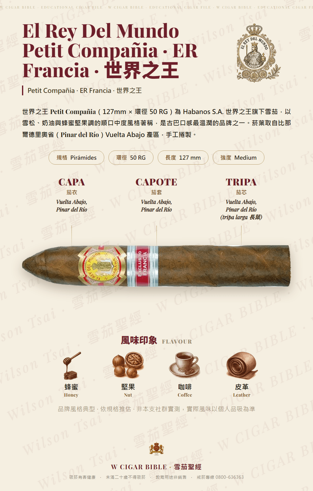 El Rey Del Mundo Petit Compañia · ER Francia · 世界之王