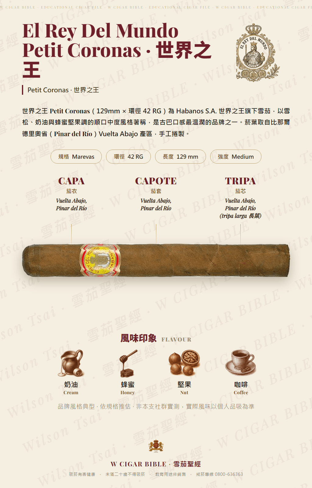 El Rey Del Mundo Petit Coronas · 世界之王