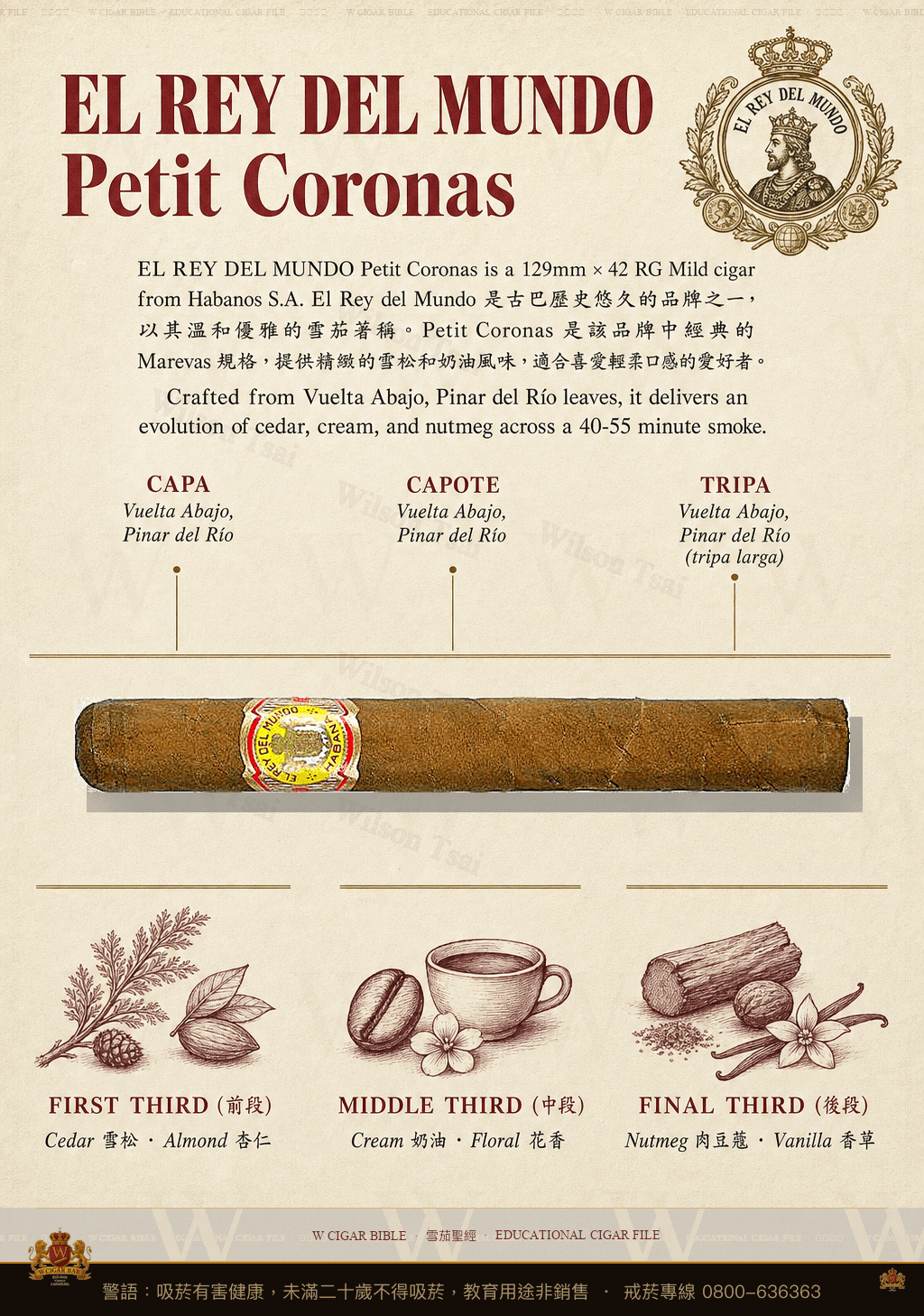 El Rey Del Mundo Petit Coronas · 世界之王