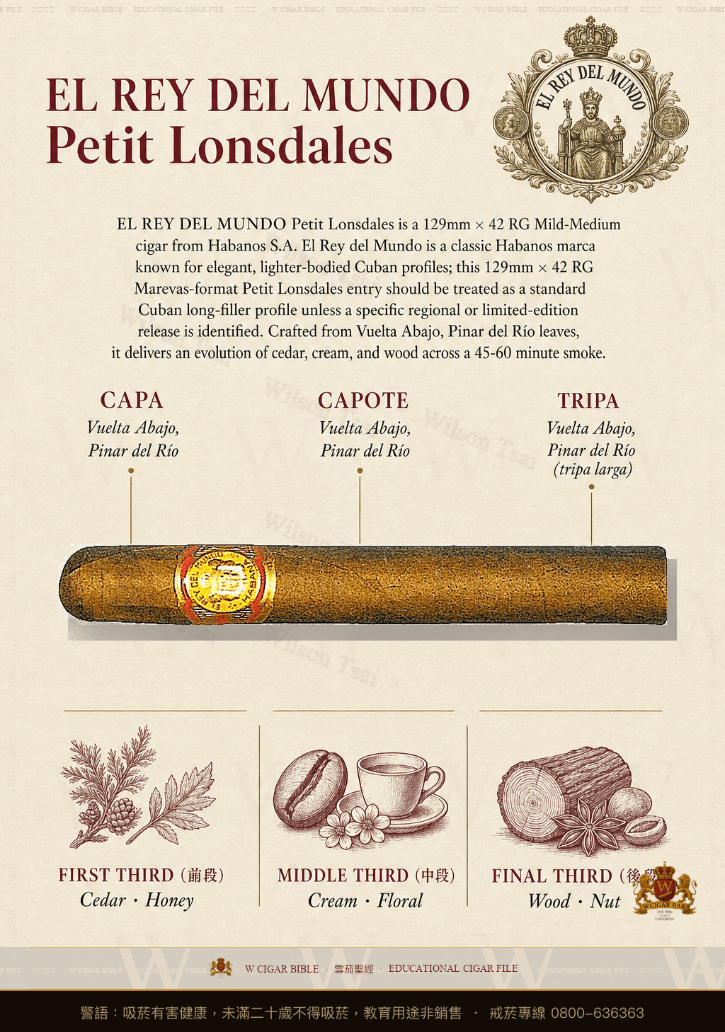 El Rey Del Mundo Petit Lonsdales · 世界之王