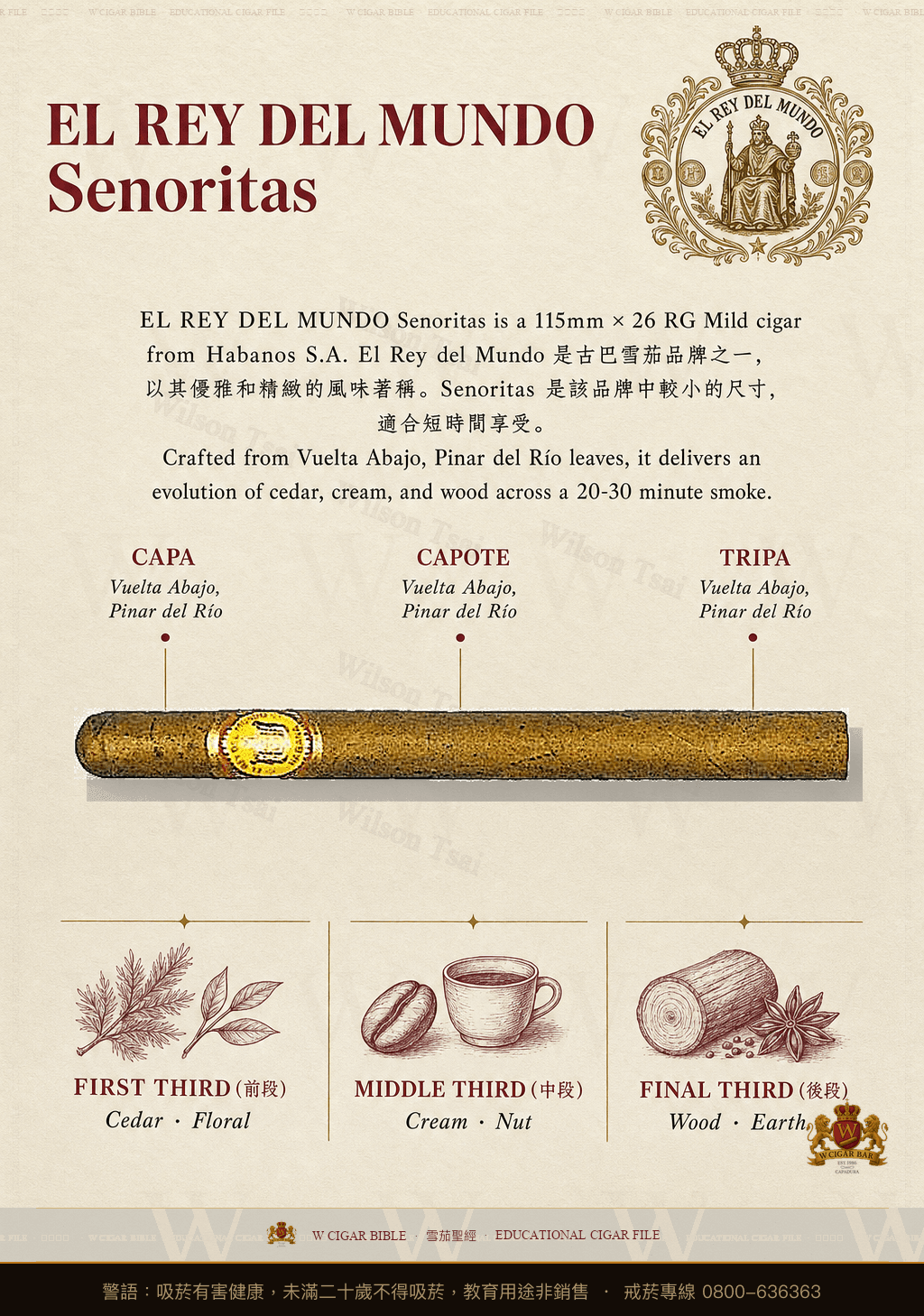El Rey Del Mundo Senoritas · 世界之王