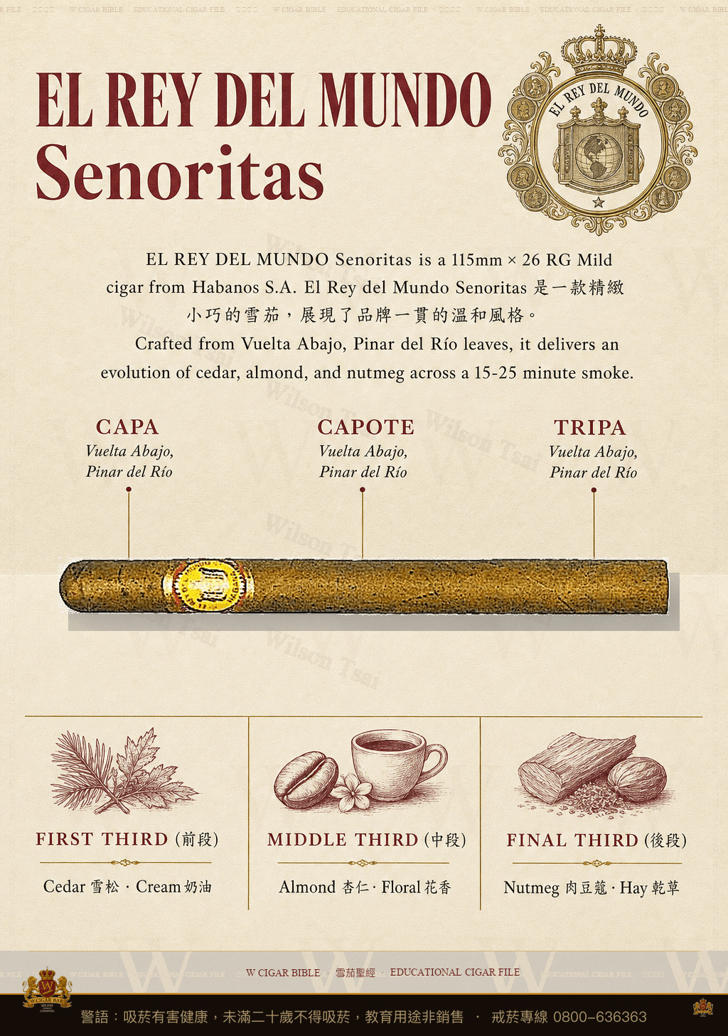 El Rey Del Mundo Senoritas · 世界之王