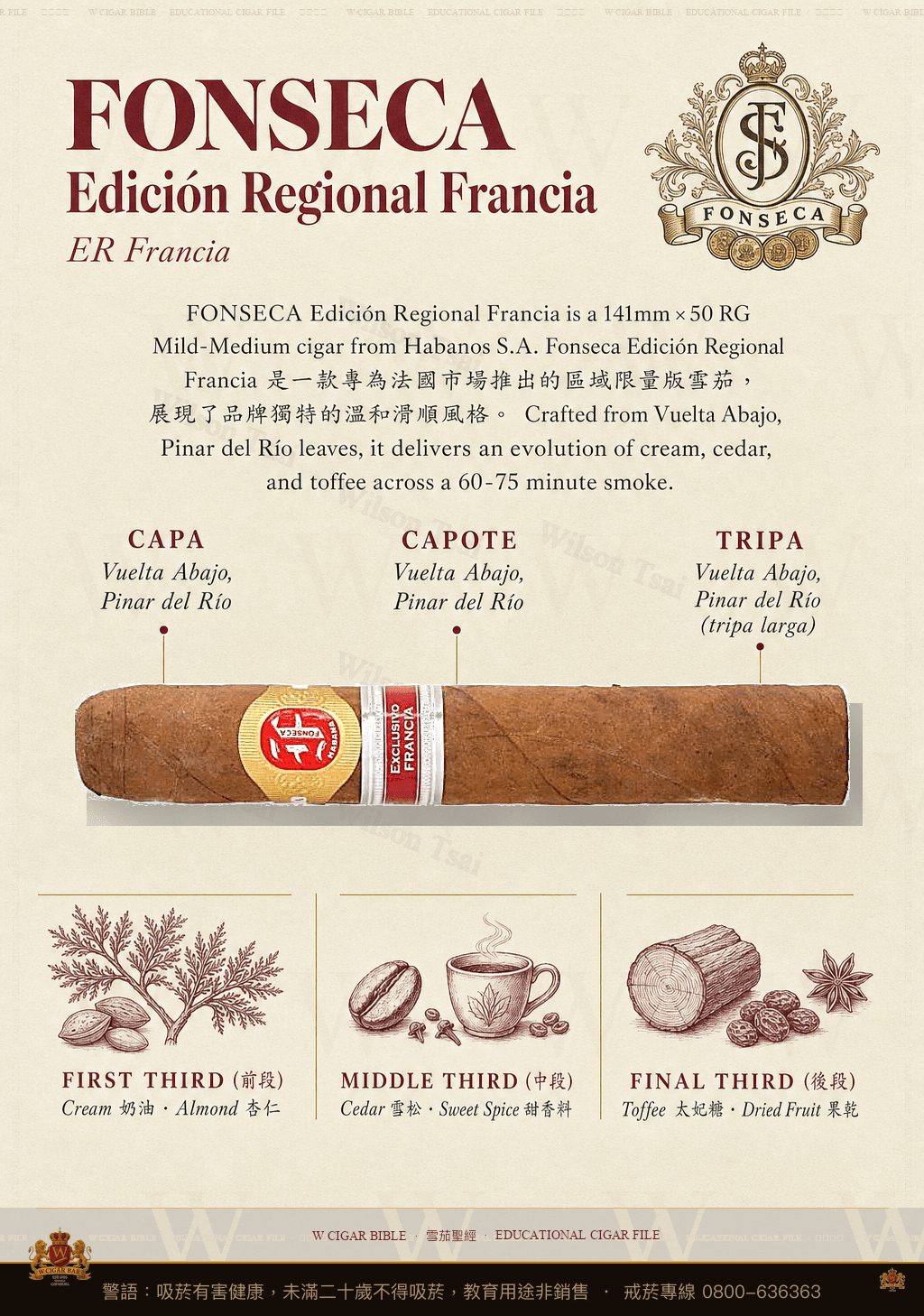 Fonseca Edición Regional Francia · ER Francia · 豐塞卡