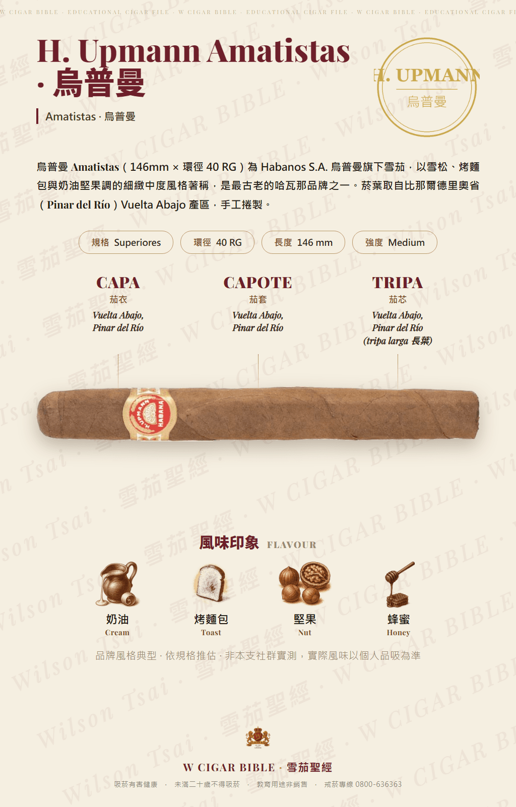 H. Upmann Amatistas · 烏普曼