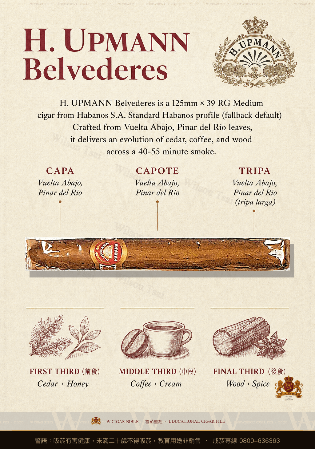 H. Upmann Belvederes · 烏普曼
