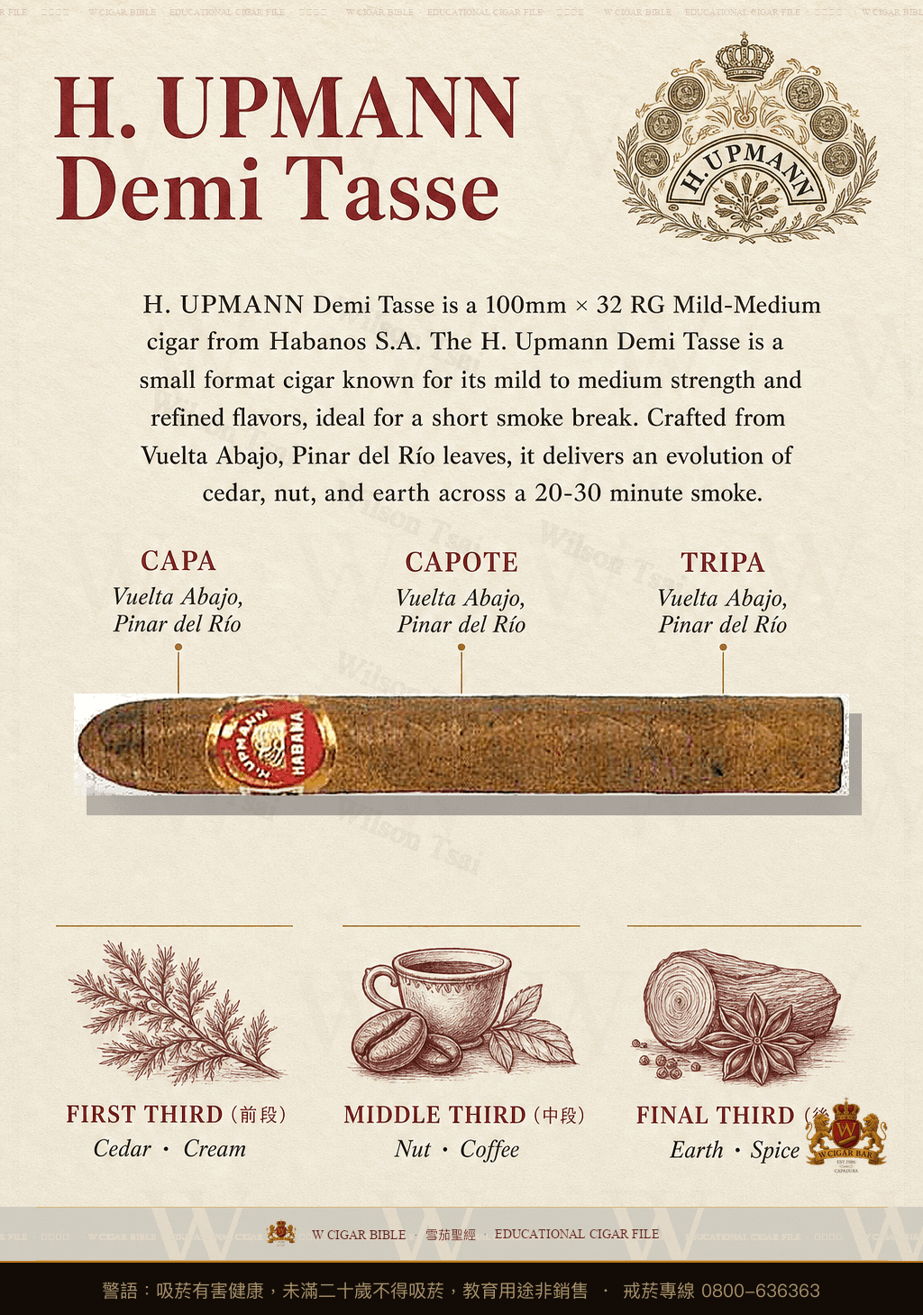 H. Upmann Demi Tasse · 烏普曼