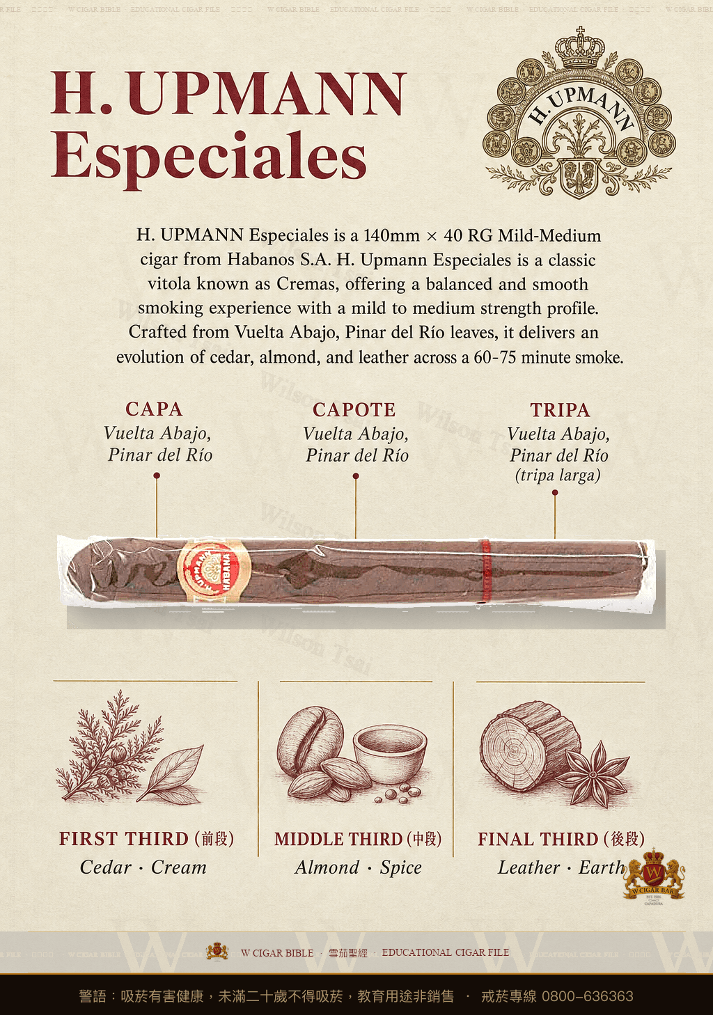 H. Upmann Especiales · 烏普曼