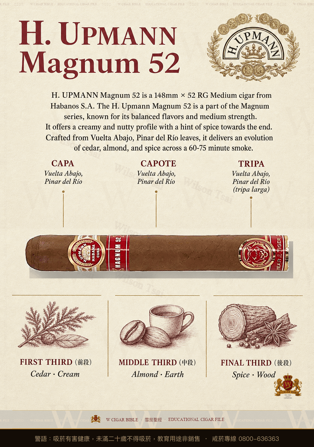 H. Upmann Magnum 52 · 烏普曼