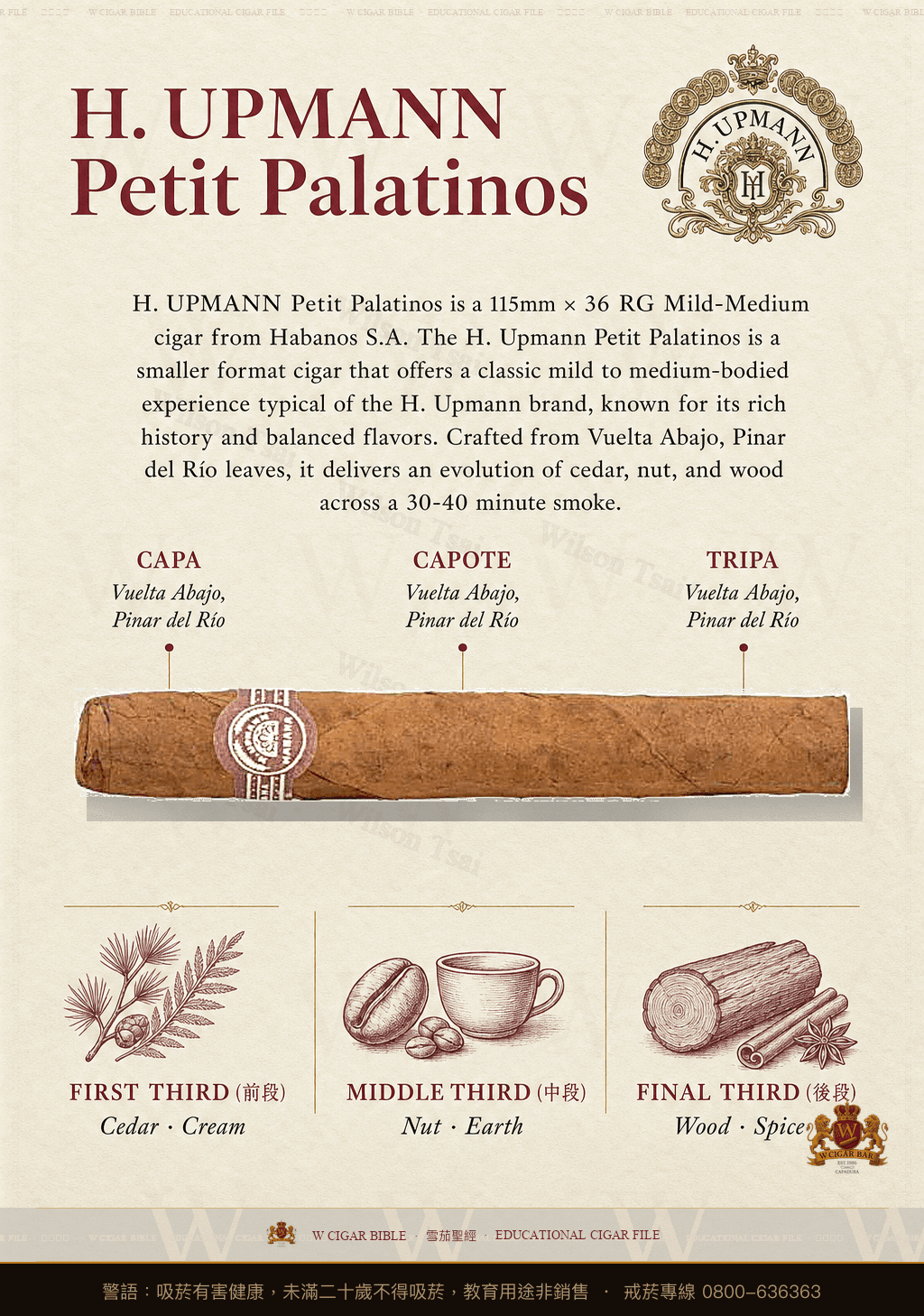 H. Upmann Petit Palatinos · 烏普曼